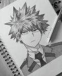 Bakugo Katsuki drawing / sketch from My Hero Academia by&nbsp;_cupid_arts